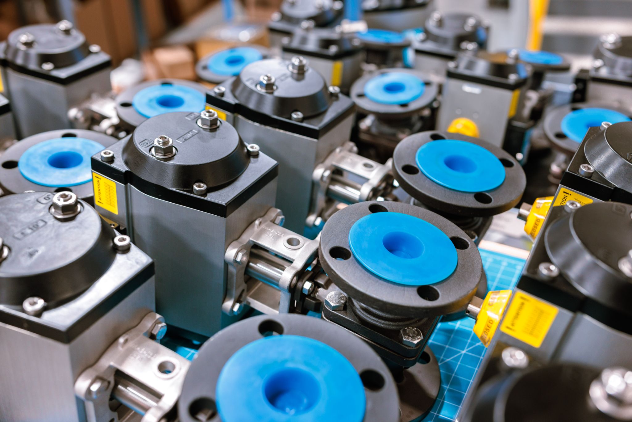 Sesto #150 Flanged Ball Valves in Stock & Ready for Assembly!
