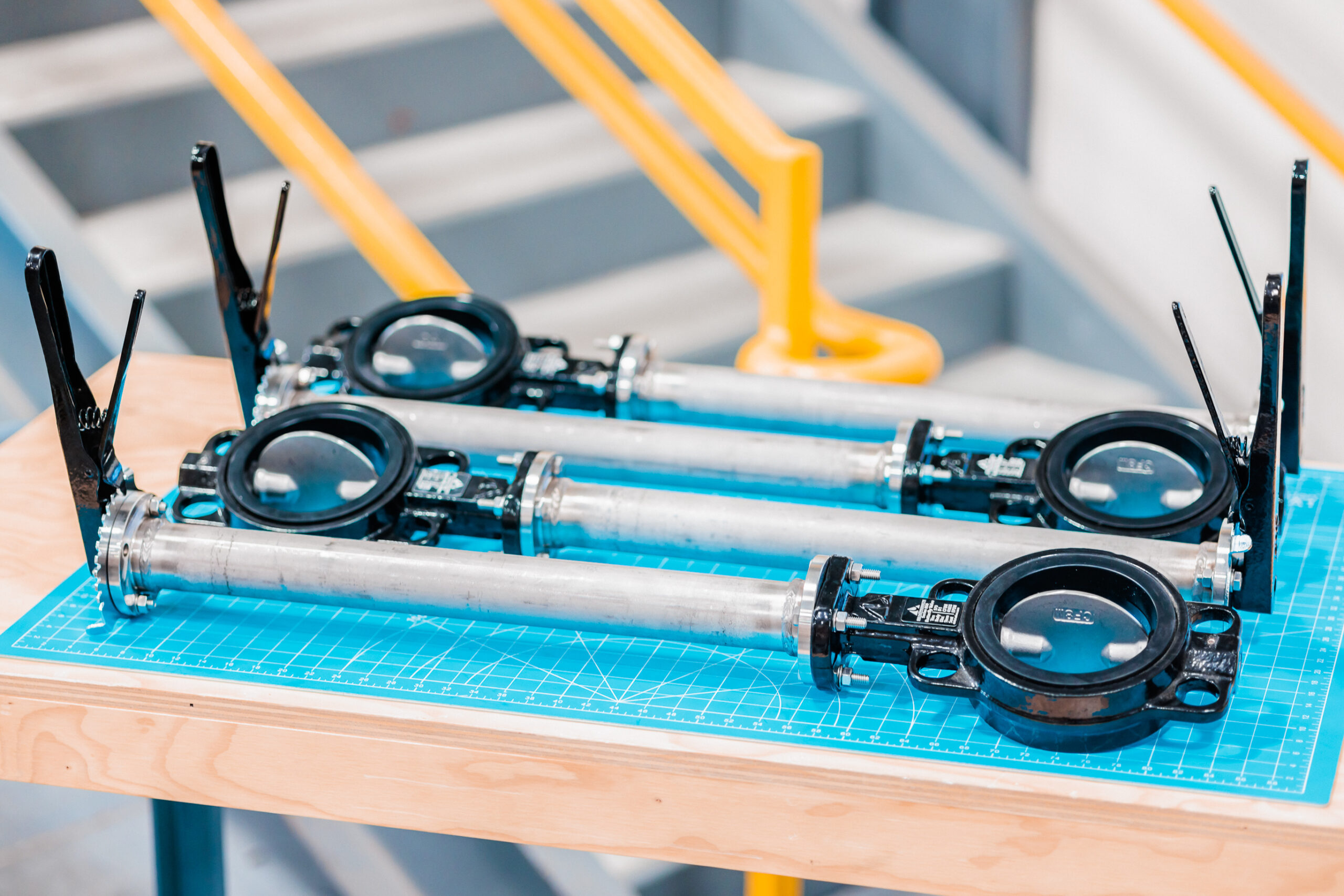 20″ Stem Extensions on Resilient, Ductile Iron Butterfly Valves