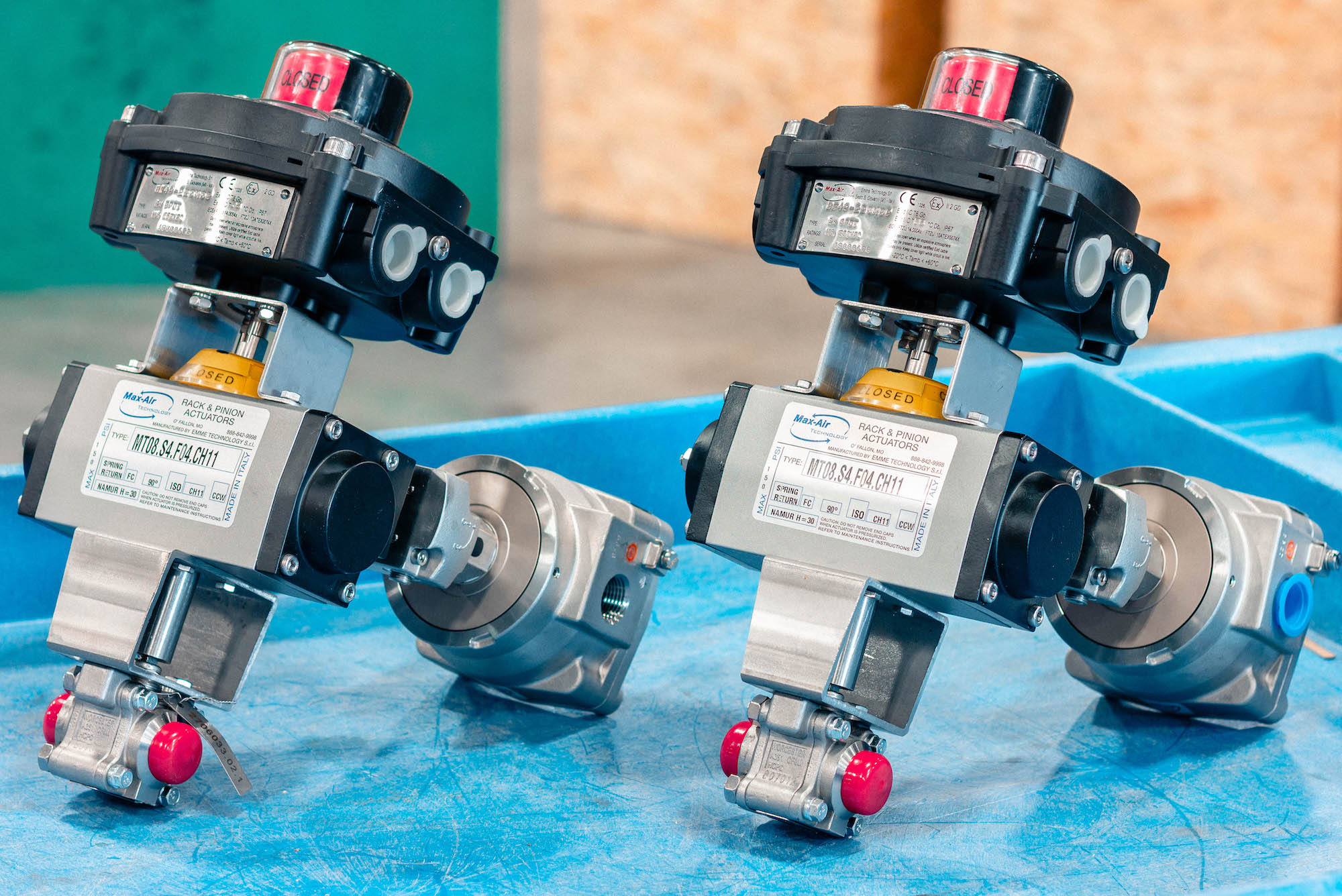 Flameproof 1/2″ 3-Pc Ball Valve Assembly