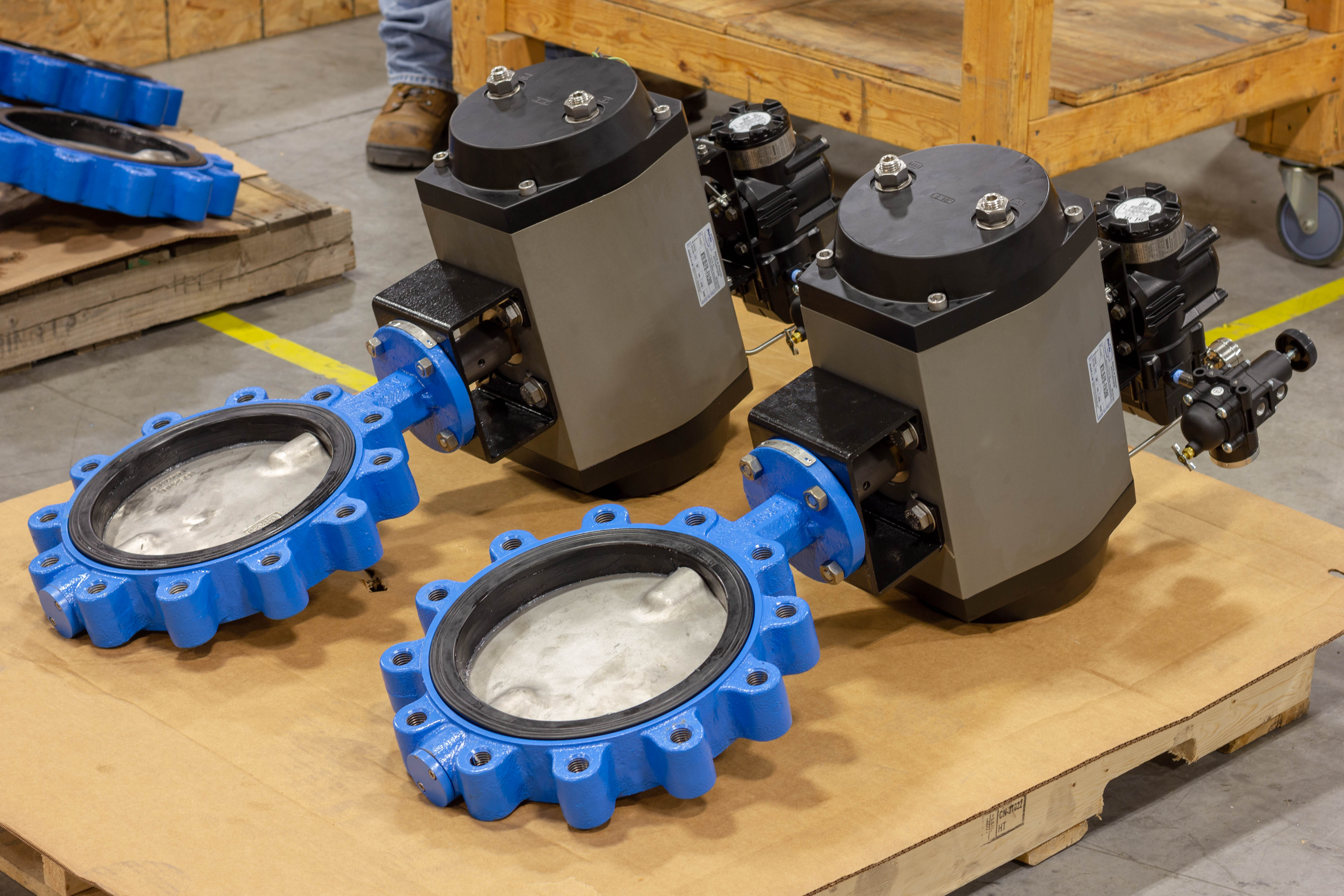 Modulating Butterfly Valve Assemblies