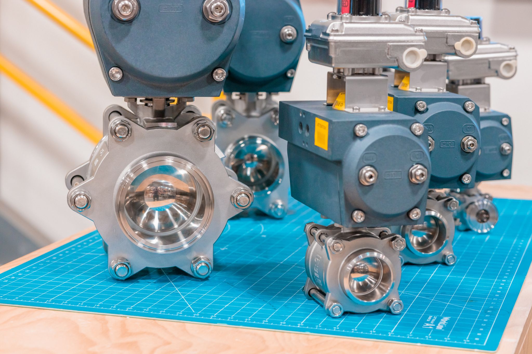 Sanitary Ball Valve Assemblies w/ Proprietary LockMesh Corrosion Resistant Coating