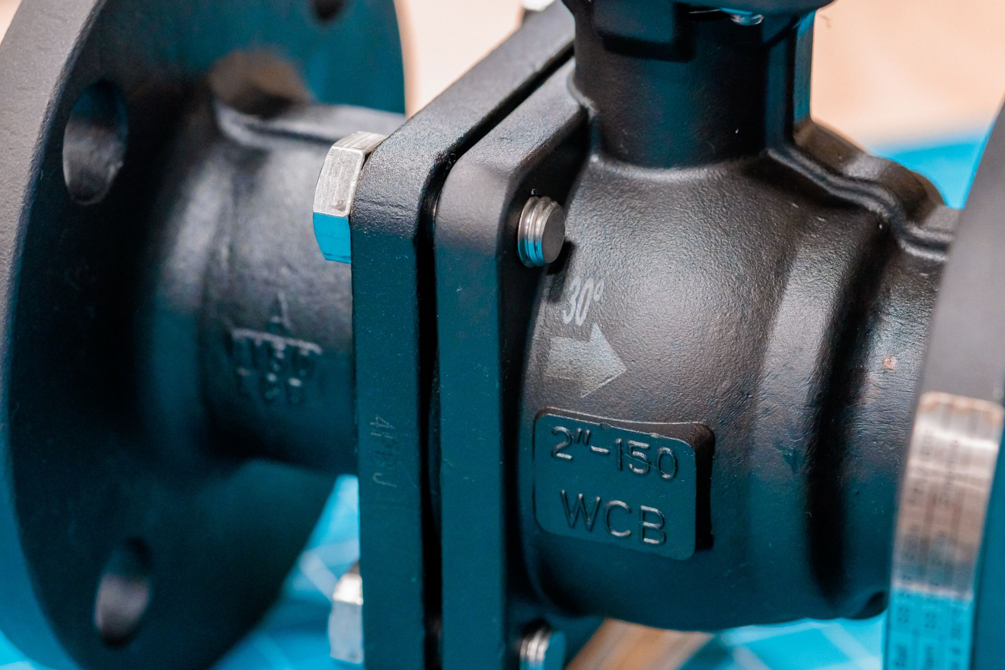 Sesto Class 150 Flanged Ball Valves w/ 30° & 90° V-Balls & ME Series Electric Actuators