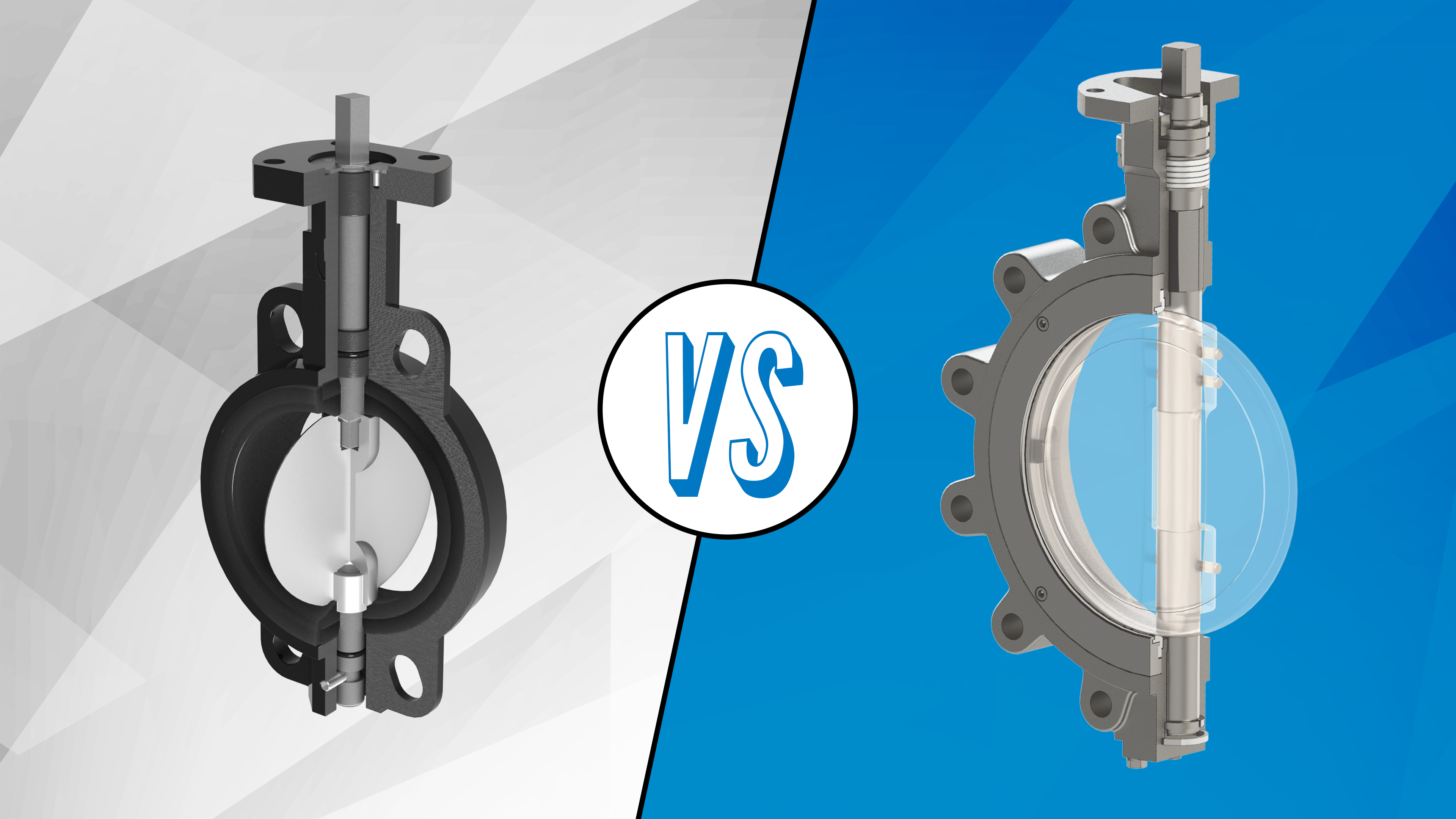 What is the Difference Between a Resilient Seated Butterfly Valve & High Performance (Double Offset) Butterfly Valve?