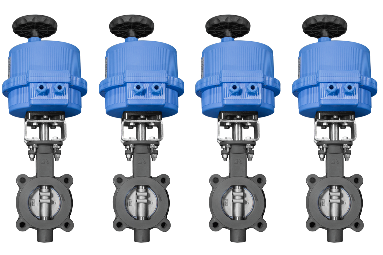 Electrically Actuated High Performance Butterfly Valves