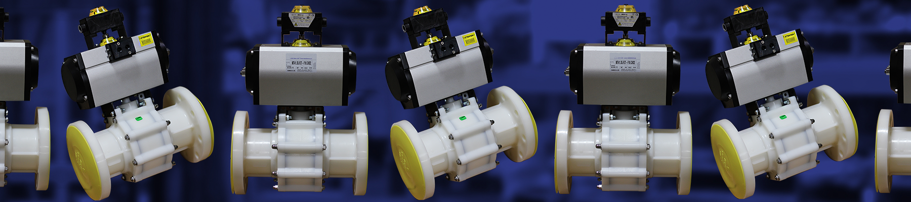 Fail-Close Plastic Ball Valve w/ Speed Controls