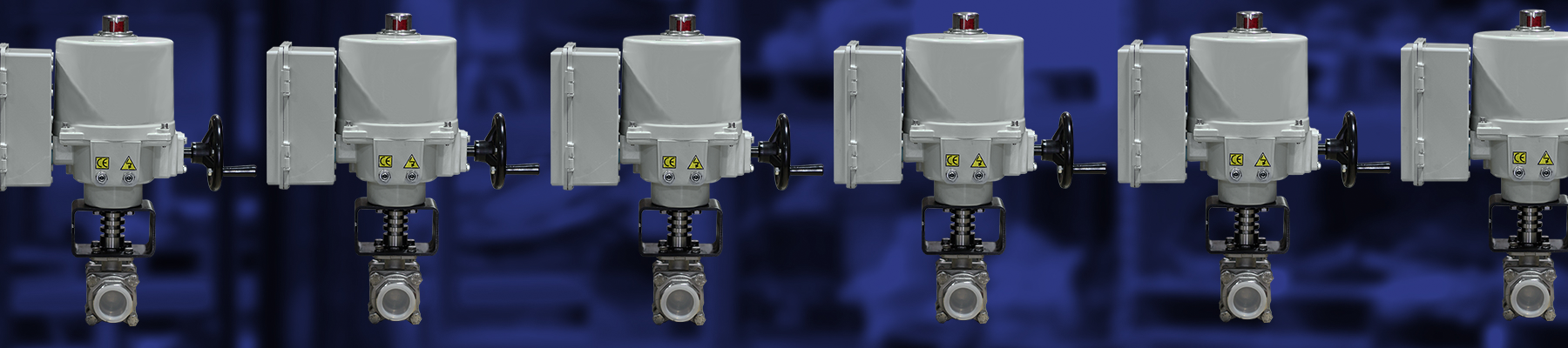 High Temp Modulating 0-135 Ohm Actuated Ball Valve