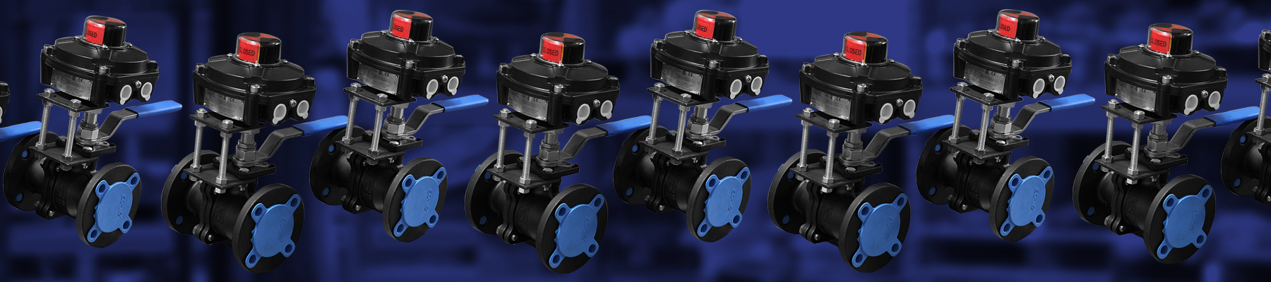 Manual Ball Valves w/ XP Limit Switches